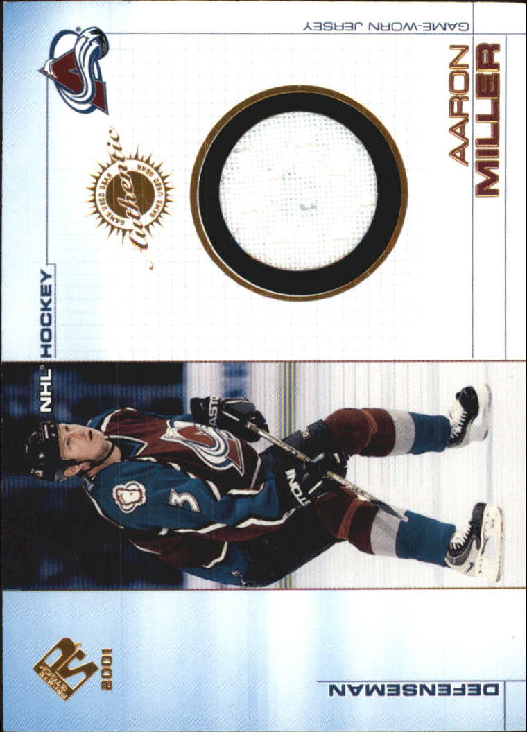 2000-01 Private Stock Game Gear #27 Aaron Miller J