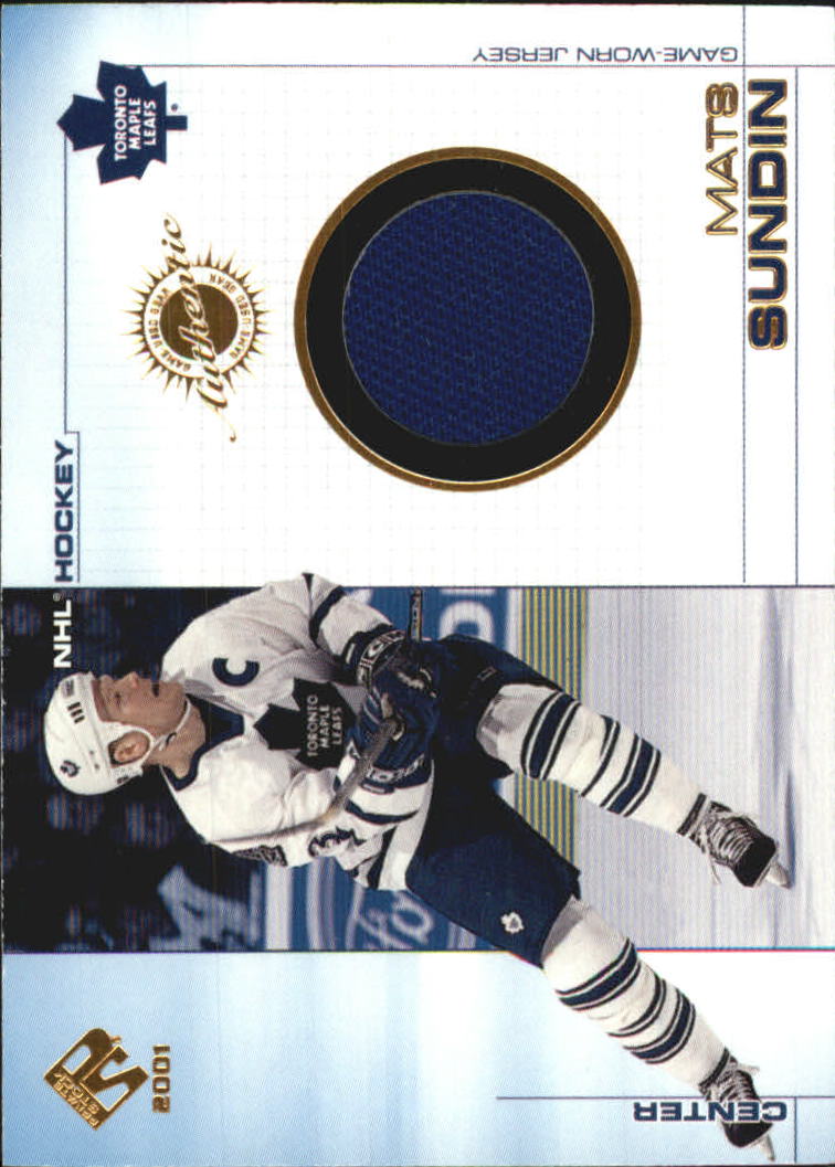 2000-01 Private Stock Game Gear #99 Mats Sundin J