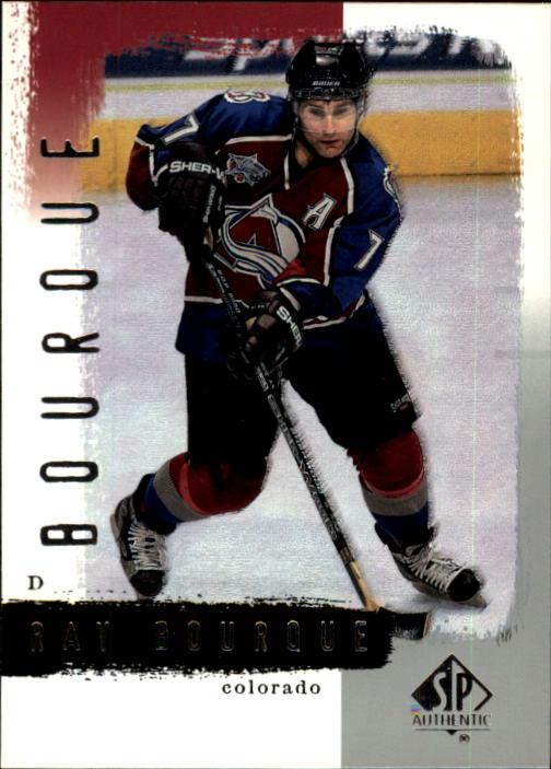 2000-01 SP Authentic #22 Ray Bourque