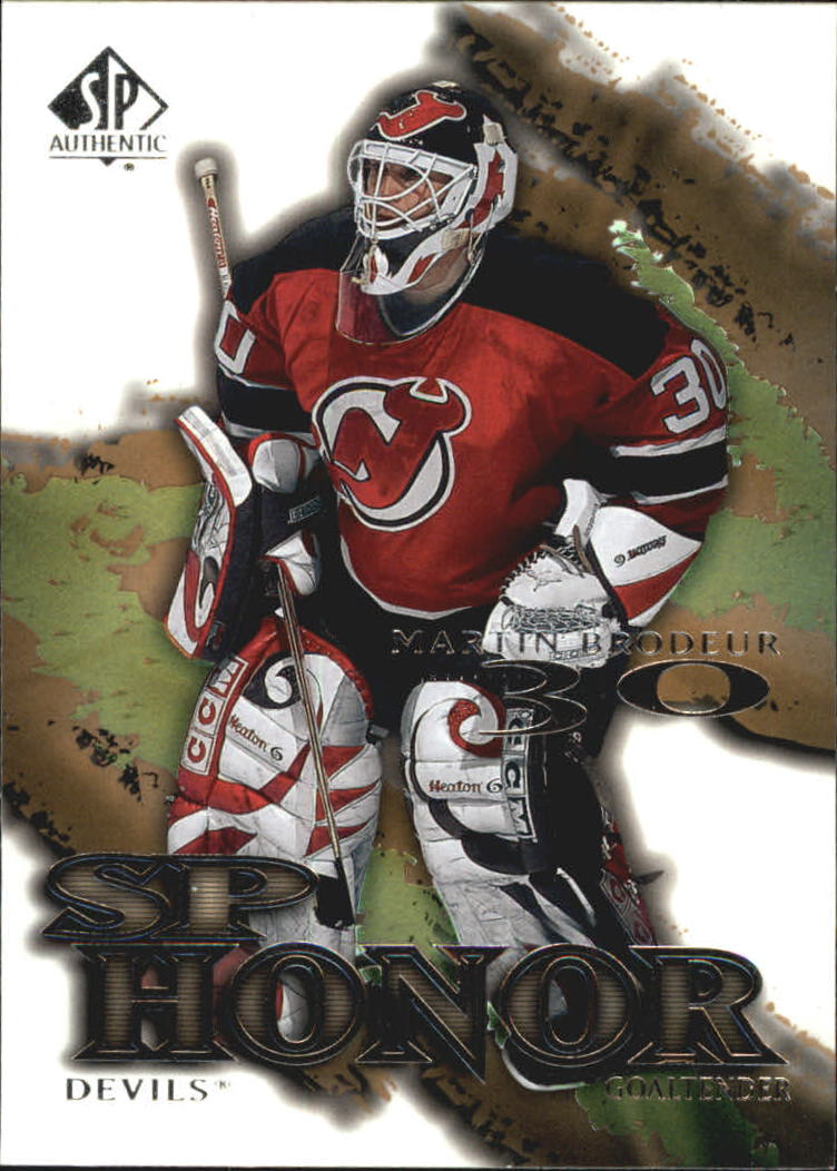 2000-01 SP Authentic Honor #SP4 Martin Brodeur