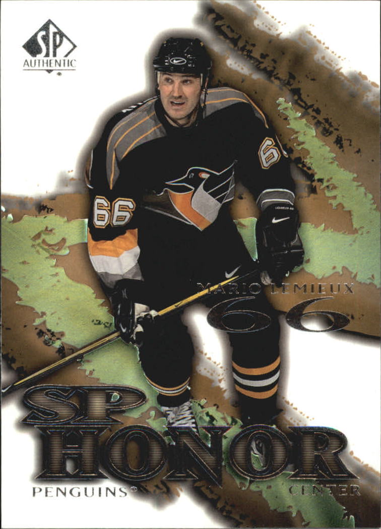 2000-01 SP Authentic Honor #SP6 Mario Lemieux