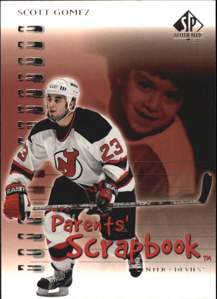 2000-01 SP Authentic Parents' Scrapbook #PS4 Scott Gomez