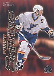 2000-01 SP Authentic Power Skaters #P6 Wayne Gretzky