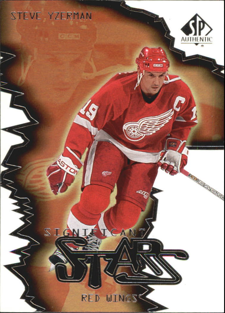2000-01 SP Authentic Significant Stars #ST3 Steve Yzerman