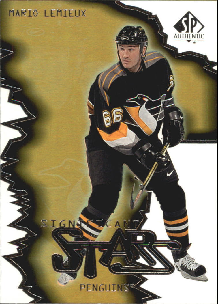 2000-01 SP Authentic Significant Stars #ST7 Mario Lemieux