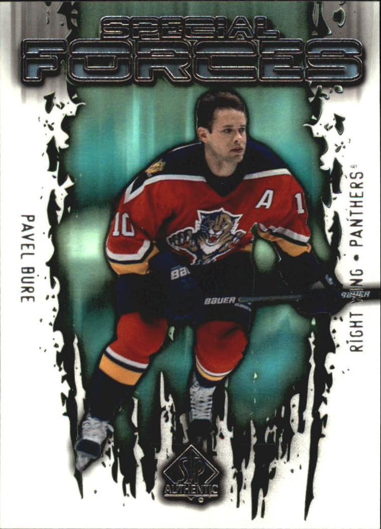 2000-01 SP Authentic Special Forces #SF4 Pavel Bure