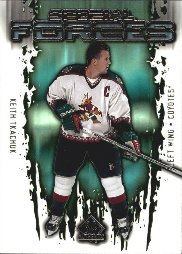 2000-01 SP Authentic Special Forces #SF6 Keith Tkachuk