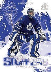 2000-01 SP Authentic Super Stoppers #SS6 Curtis Joseph