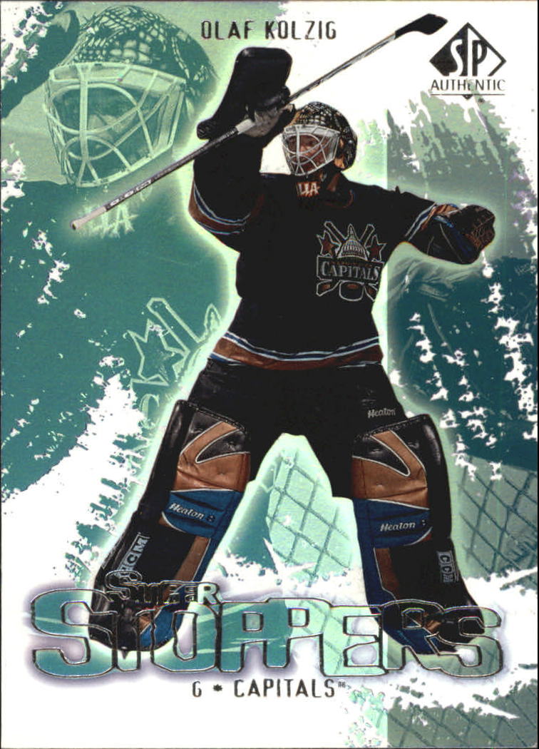 2000-01 SP Authentic Super Stoppers #SS7 Olaf Kolzig