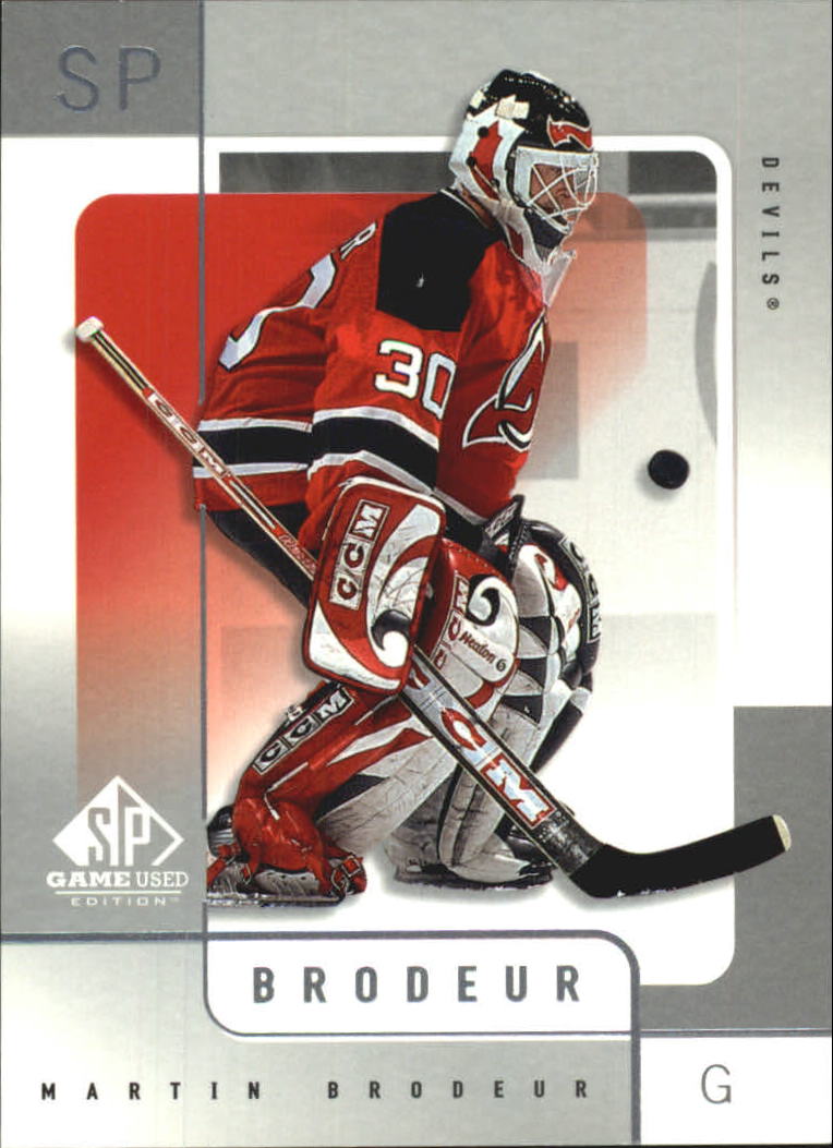 2000-01 SP Game Used #36 Martin Brodeur