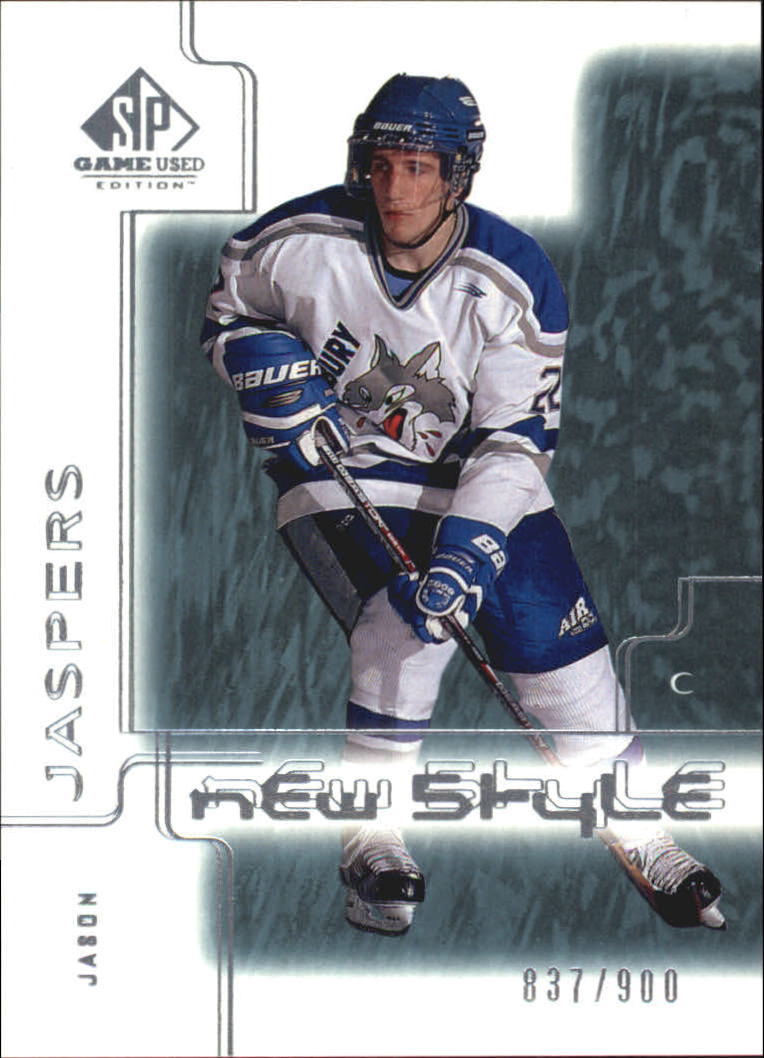 2000-01 SP Game Used #88 Jason Jaspers RC