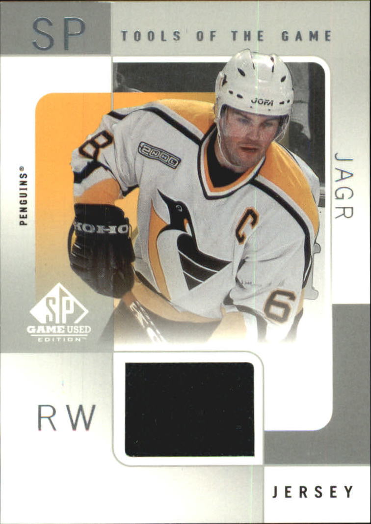 2000-01 SP Game Used Tools of the Game #JJ Jaromir Jagr
