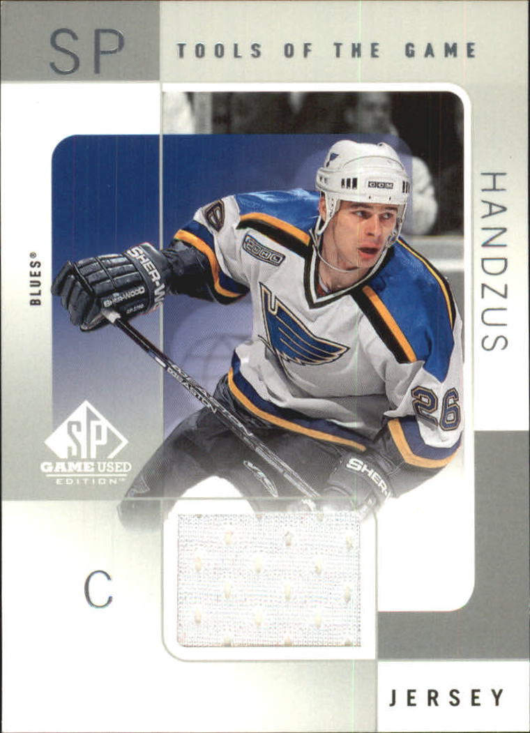2000-01 SP Game Used Tools of the Game #MH Michal Handzus