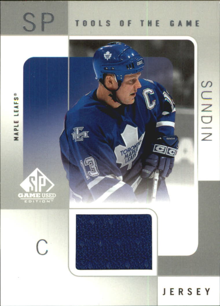 2000-01 SP Game Used Tools of the Game #MS Mats Sundin