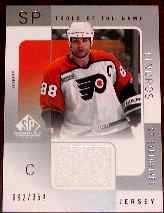 2000-01 SP Game Used Tools of the Game Exclusives #EL Eric Lindros