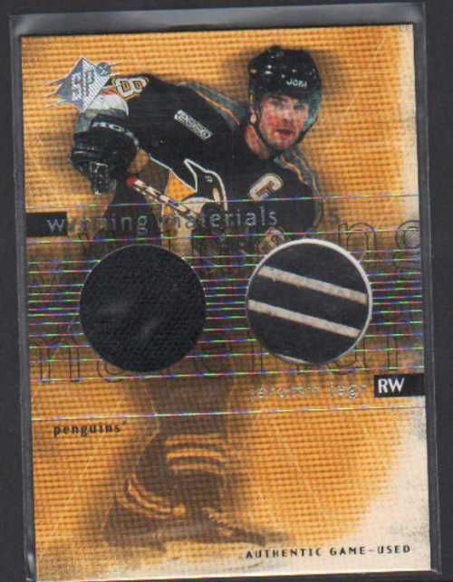 2000-01 SPx Winning Materials #JJ Jaromir Jagr