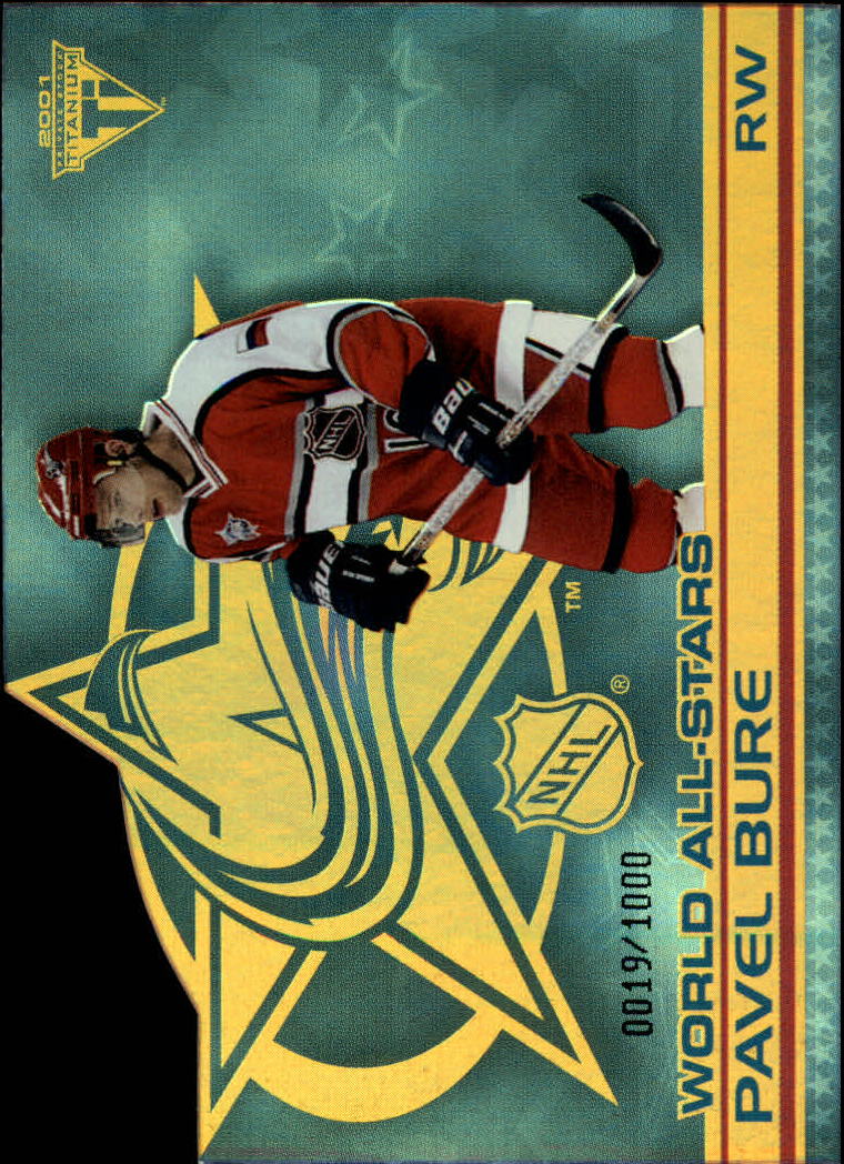 2000-01 Titanium All-Stars #5W Pavel Bure