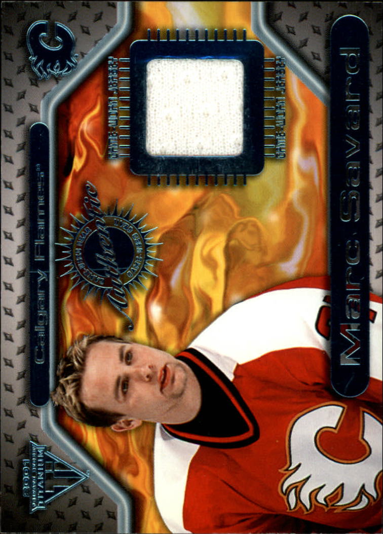 2000-01 Titanium Game Gear #69 Marc Savard