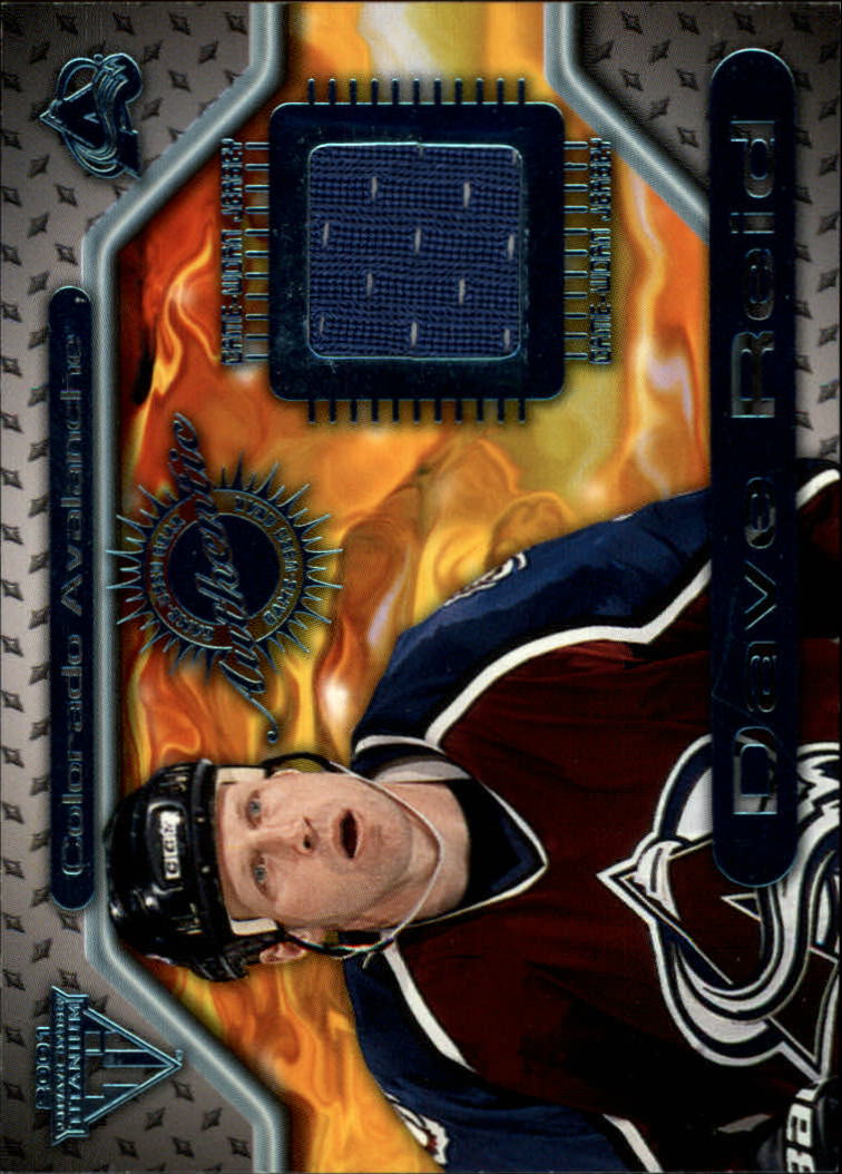 2000-01 Titanium Game Gear #77 Dave Reid