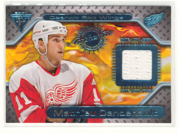 2000-01 Titanium Game Gear #95 Mathieu Dandenault