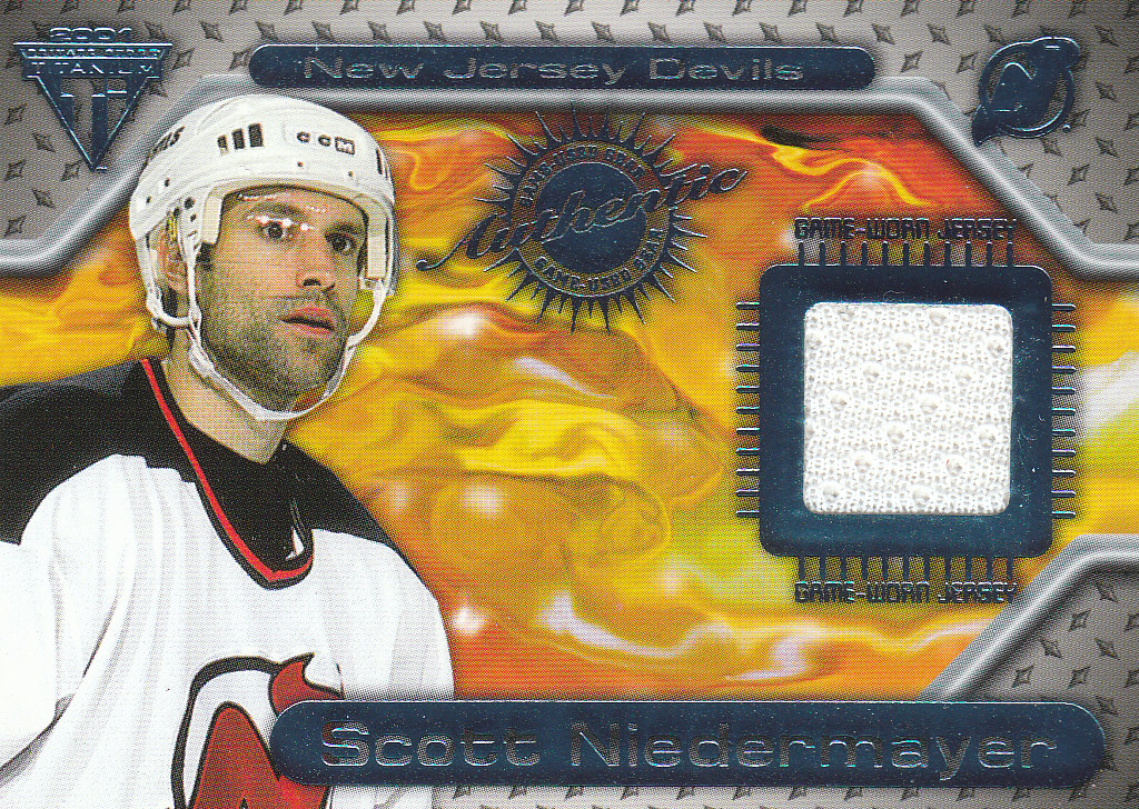 2000-01 Titanium Game Gear #106 Scott Niedermayer