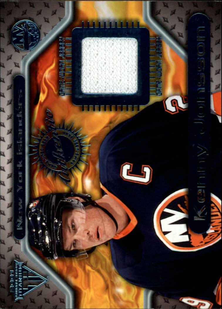 2000-01 Titanium Game Gear #110 Kenny Jonsson