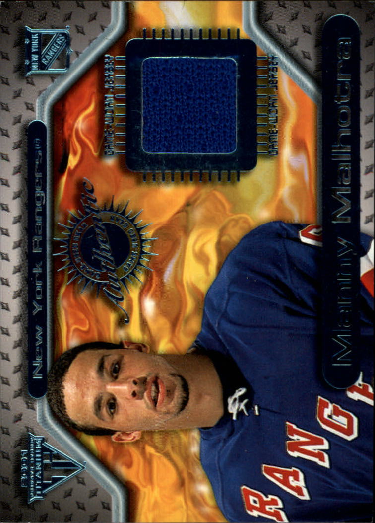 2000-01 Titanium Game Gear #116 Manny Malhotra
