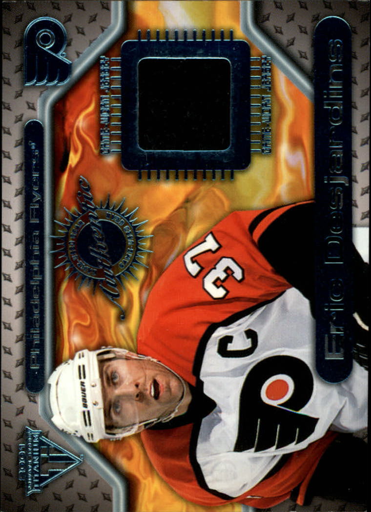 2000-01 Titanium Game Gear #121 Eric Desjardins