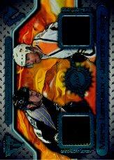2000-01 Titanium Game Gear #152 Mario Lemieux/Jaromir Jagr/100