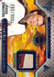 2000-01 Titanium Game Gear Patches #127 Jyrki Lumme/300