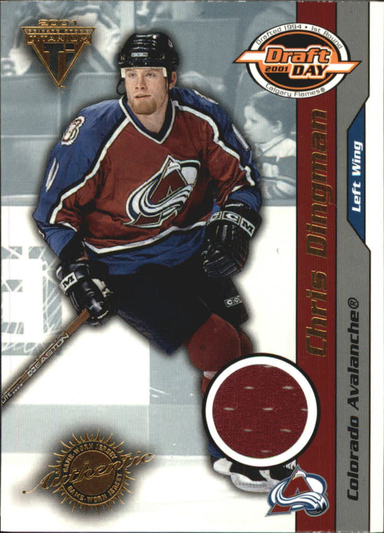 2000-01 Titanium Draft Day Edition #23 Chris Dingman/520