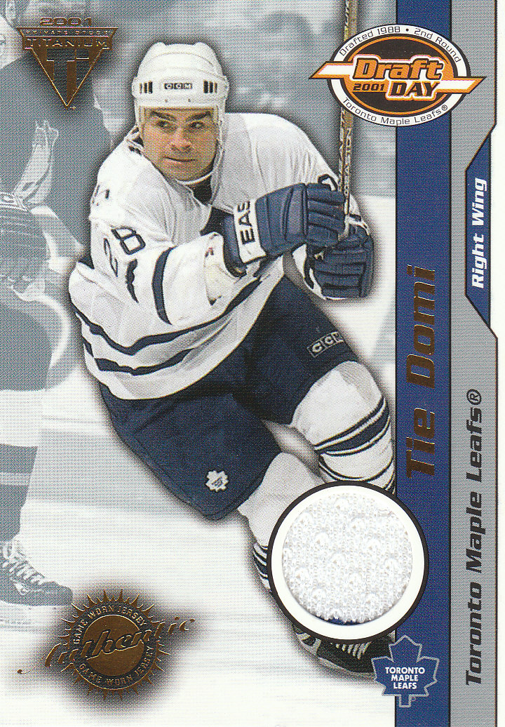 2000-01 Titanium Draft Day Edition #95 Tie Domi/535