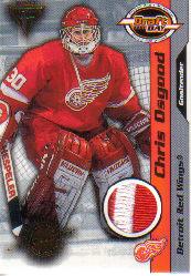 2000-01 Titanium Draft Day Edition Patches #40 Chris Osgood/106