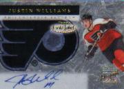 2000-01 Topps Gold Label Autographs #GLAJW Justin Williams