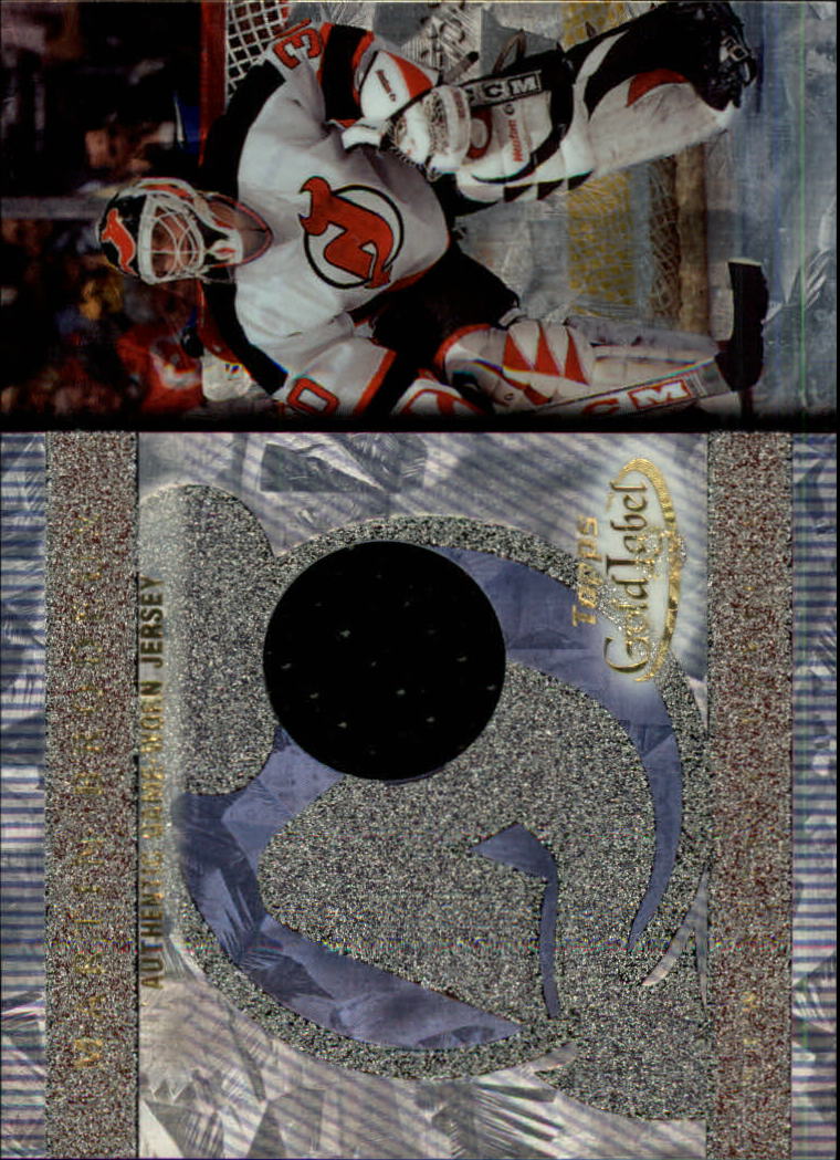 2000-01 Topps Gold Label Game-Worn Jerseys #GLJMB Martin Brodeur