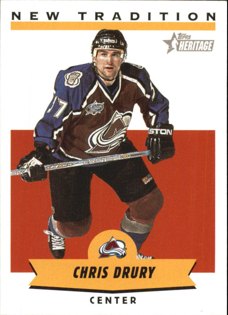 2000-01 Topps Heritage New Tradition #NT7 Chris Drury