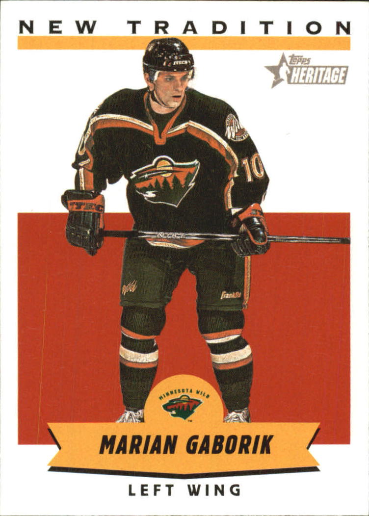 2000-01 Topps Heritage New Tradition #NT10 Marian Gaborik