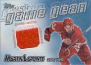 2000-01 Topps Stars Game Gear #GGML Martin Lapointe J