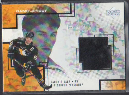 2000-01 UD Pros and Prospects Game Jerseys #JJ Jaromir Jagr