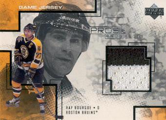 2000-01 UD Pros and Prospects Game Jerseys #RB Ray Bourque