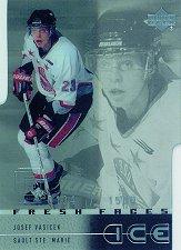 2000-01 Upper Deck Ice #50 Josef Vasicek RC