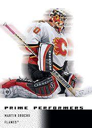 2000-01 Upper Deck Ice #83 Martin Brochu RC