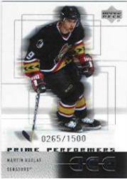 2000-01 Upper Deck Ice #95 Martin Havlat RC