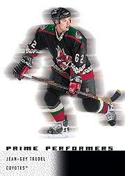 2000-01 Upper Deck Ice #99 Jean-Guy Trudel RC