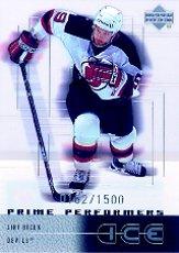 2000-01 Upper Deck Ice #115 Jiri Bicek RC