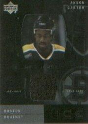 2000-01 Upper Deck Ice Game Jerseys #JCAC Anson Carter