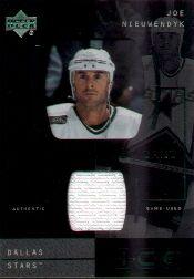 2000-01 Upper Deck Ice Game Jerseys #JCJN Joe Nieuwendyk