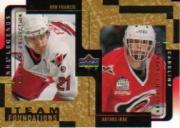 2000-01 Upper Deck Legends Legendary Collection Gold #24 R.Francis/A.Irbe