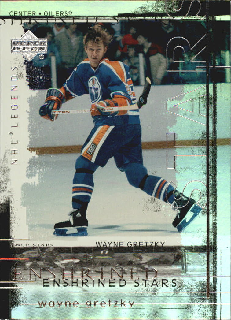 2000-01 Upper Deck Legends Enshrined Stars #ES1 Wayne Gretzky
