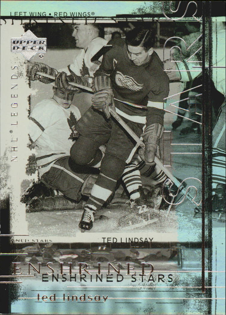 2000-01 Upper Deck Legends Enshrined Stars #ES15 Ted Lindsay
